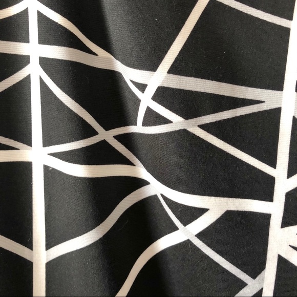 Pixley black and white striped pencil skirt - Picture 5 of 7